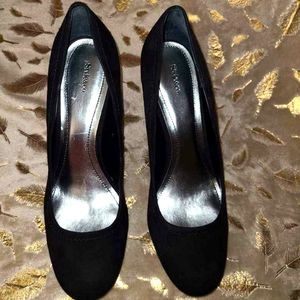 Black platform High heel shoes